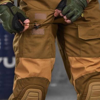 Чоловічі штани з наколінниками 7.62 ріп-стоп / Брюки з еластичними вставками койот розмір M buy86713bls-M фото