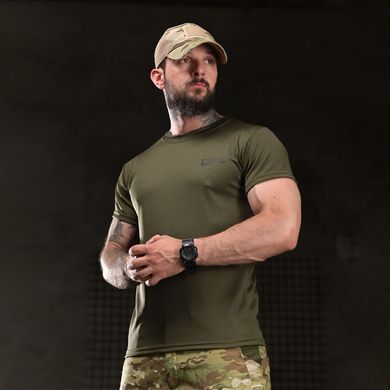 Потовідвідна футболка Born of War з принтом Para Bellum олива розмір S buy96903bls-S фото