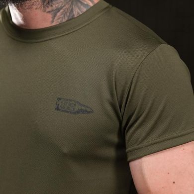 Потовідвідна футболка Born of War з принтом Para Bellum олива розмір S buy96903bls-S фото