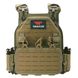 Плитоноска Yakeda Cordura 1000D с системой быстрого сброса и креплением Molle койот for01324bls фото