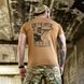 Потоотводная футболка Born of War с принтом Defense койот размер S buy96448bls-S фото 7