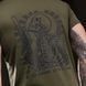 Потовідвідна футболка Born of War з принтом Para Bellum олива розмір S buy96903bls-S фото 7