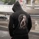 Спортивний костюм на флісі Худі + Штани з принтом Wolf чорний розмір M buy97823-M фото 9