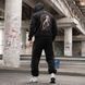 Спортивний костюм на флісі Худі + Штани з принтом Wolf чорний розмір M buy97823-M фото 3