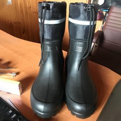Чоловічі утеплені гумові чоботи / Вологозахищене взуття Payas з манжетом чорне розмір 38 for00850bls-38 фото