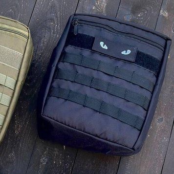Рюкзак на плитоноску Grand Tactic Cordura 7,5 л с системой крепления Molle черный 25х30х10&nbsp;см sd3890bls фото