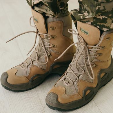 Мужские демисезонные Ботинки Vogel Tactical с мембраной / Водонепроницаемые кожаные Берцы койот размер 42 50333bls-42 фото