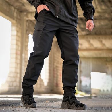 Тактическая форма Dementioz Softshell на флисе чёрная размер S buy97508bls-S фото