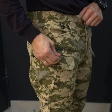 Тактичні штани Softshell&nbsp;на флісі піксель розмір S skl8050bls-S фото