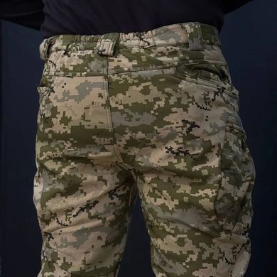 Тактичні штани Softshell&nbsp;на флісі піксель розмір S skl8050bls-S фото