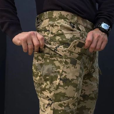 Тактичні штани Softshell&nbsp;на флісі піксель розмір S skl8050bls-S фото