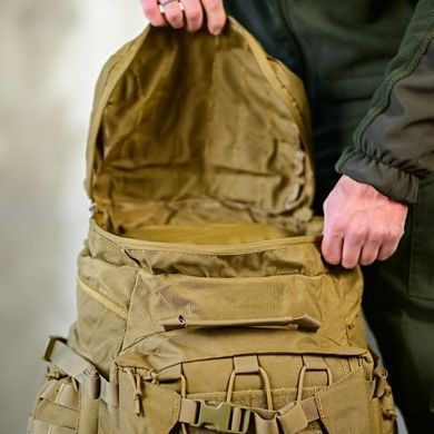Тактичний рюкзак 2E Tactical Large Capacity 90 л з системою кріплення Molle койот buy94926bls фото