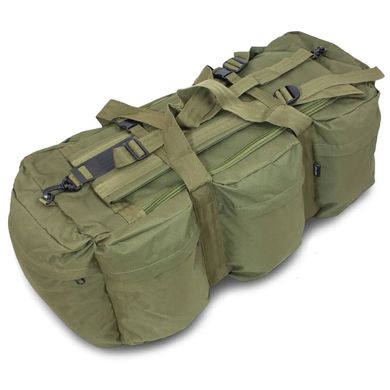 Баул 98л Mil-Tec Combat Duffle Bag Tap с регулируемыми лямками олива размер 85 x 34 x 29 str25652bls фото