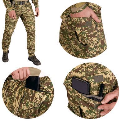 Штаны Camo-Tec Герць Rip-Stop Teflon хищник размер S cmt8070bls-S фото