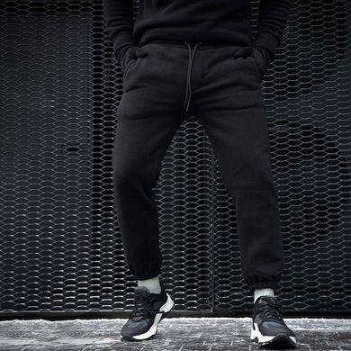Чоловічий флісовий Костюм Fleece / Зимовий спортивний Комплект Кофта + Штани чорний розмір S 1532472808bls-S фото