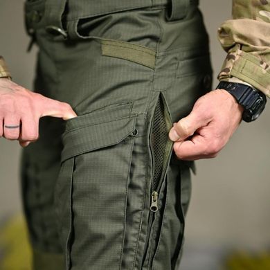 Тактические штаны 7.62 Promitey с вентиляционными зонами олива размер S buy96082bls-S фото