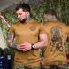 Потоотводная футболка Руны с принтом на груди и спине койот размер S buy92777bls-S фото 1