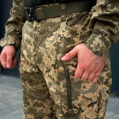 Штани Archer з манжетами на липучках піксель розмір S for01782bls-S фото