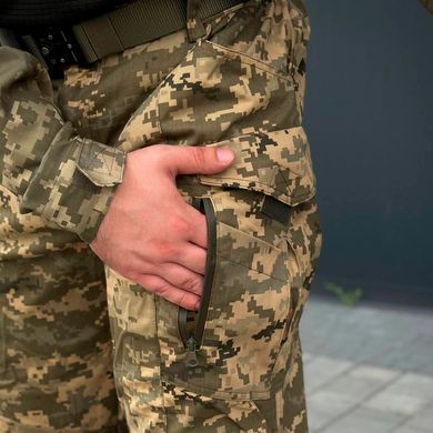 Штани Archer з манжетами на липучках піксель розмір S for01782bls-S фото