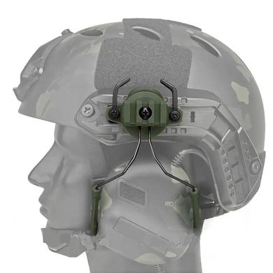 Адаптеры для крепления наушников MSA Sordin на шлем ARC олива 8,6х3,7х2,6 см for00494bls-о фото