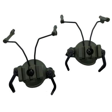 Адаптеры для крепления наушников MSA Sordin на шлем ARC олива 8,6х3,7х2,6 см for00494bls-о фото
