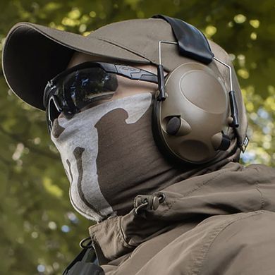 Активные наушники Silenta 20 дБ с гибкой лентой олива 12677bls фото
