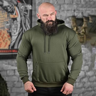 Худи Солнце над Донбассом с принтом на спине олива размер M buy91772bls-M фото
