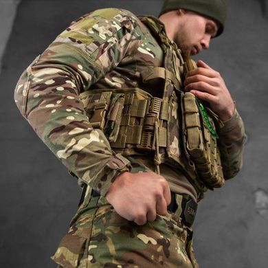 Плитоноска ASDAG із Підсумками та системою Molle мультикам  16212bls фото