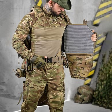 Плитоноска Cordura в сборе с РПС и подсумками мультикам размер универсальный buy91881bls фото