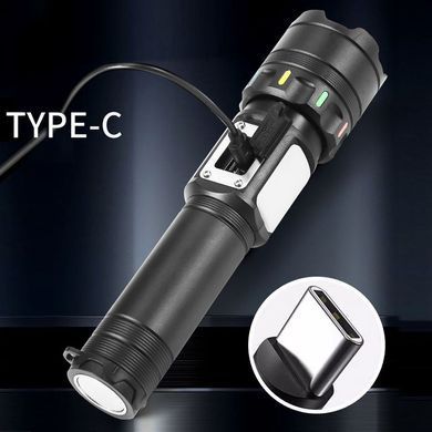Ручной фонарь Bailong Night Vision Fluorescence CB-A282-TG+COB с магнитом для крепления черный 4,6&times;19 см ws34295bls фото