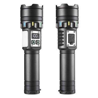 Ручной фонарь Bailong Night Vision Fluorescence CB-A282-TG+COB с магнитом для крепления черный 4,6&times;19 см ws34295bls фото