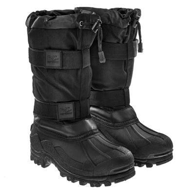 Зимові чоботи з теплою підкладкою до - 40 °С / Високе вологозахищене взуття з утепленням Fox Outdoor Thermo Boots чорне розмір 46 for00781bls-46 фото