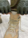 Мужские кожаные Ботинки Vogel с мембраной и полиуретановой подошвой / Всесезонные Берцы песок размер 40 12559bls-40 фото 3