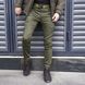 Чоловічі штани карго Pobedov Trousers Tactical бавовна на флісі хакі розмір S pobPNcr1424khbls-S фото 1