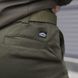 Чоловічі штани карго Pobedov Trousers Tactical бавовна на флісі хакі розмір S pobPNcr1424khbls-S фото 4