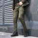 Чоловічі штани карго Pobedov Trousers Tactical бавовна на флісі хакі розмір S pobPNcr1424khbls-S фото 2