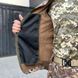 Мужской демисезонный костюм Softshell на флисовой подкладке / Влагозащищенная куртка + брюки "B&L БАТАЛИ" пиксель размер 6XL for00104bls-6XL фото 6