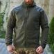 Флисовая кофта R-Military Shark Skin с нейлоновыми накладками олива размер S bkr440087bls-S фото 1