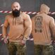 Худи Maklin Руны с принтом на груди и спине койот размер M buy91079bls-M фото 1