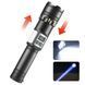 Ручной фонарь Bailong Night Vision Fluorescence CB-A282-TG+COB с магнитом для крепления черный 4,6&times;19 см ws34295bls фото 8